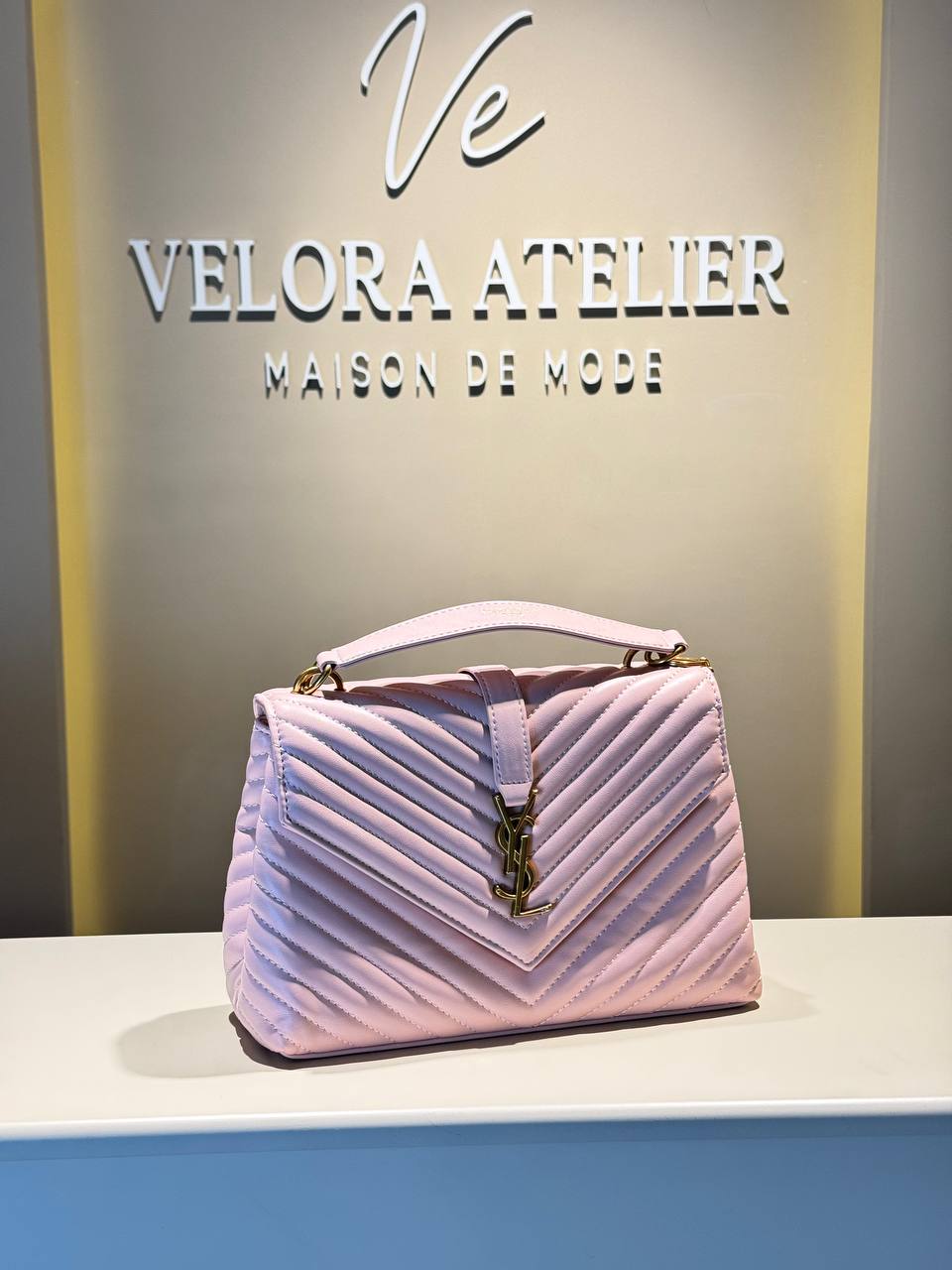 White YSL Bag