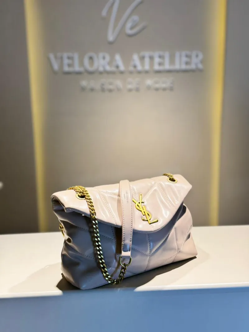 YSL Beige Bag Super Master With Package