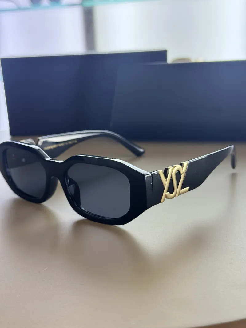 YSL - Black Geometric sunglasses