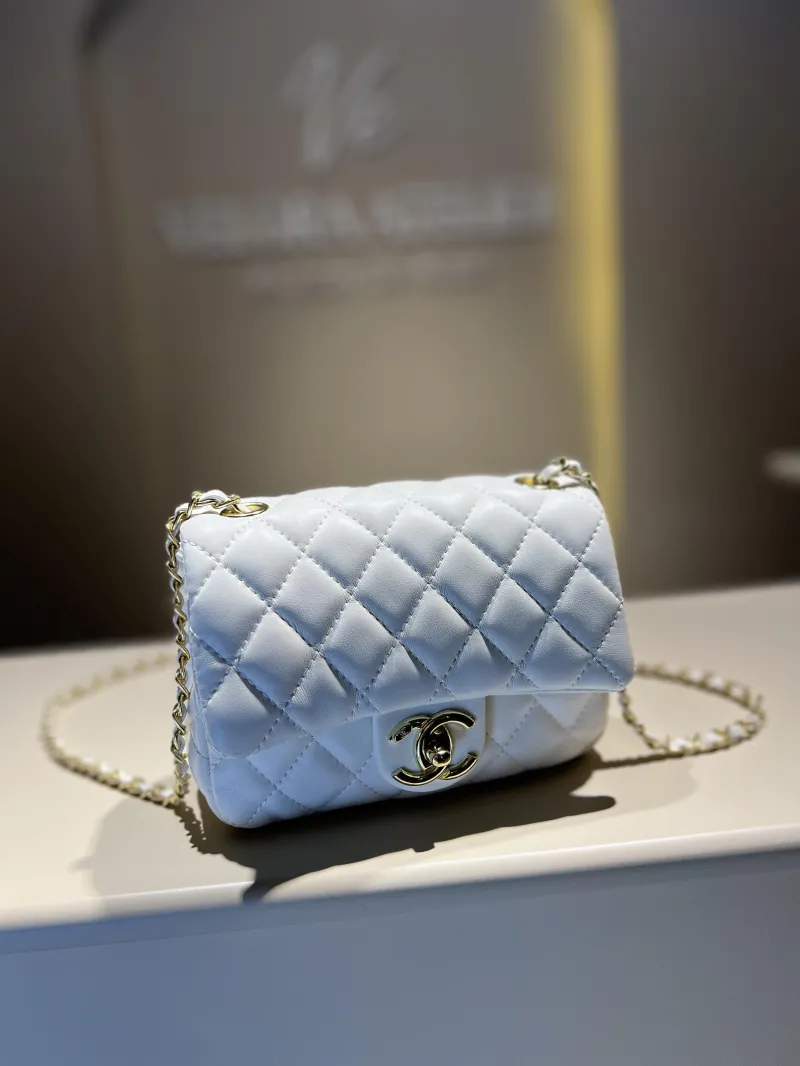 Chanel - Flap Bag 1.75 White