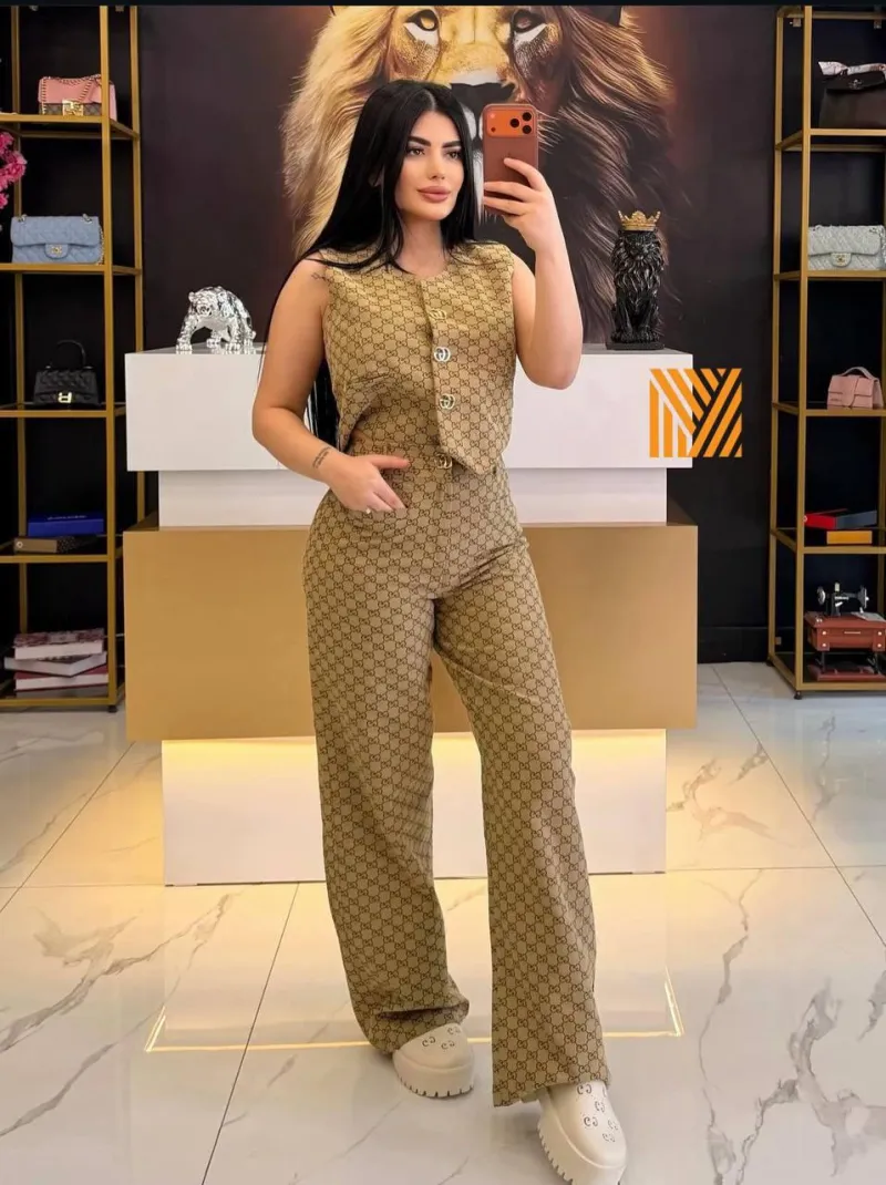Gucci GG Canvas Suit Set 