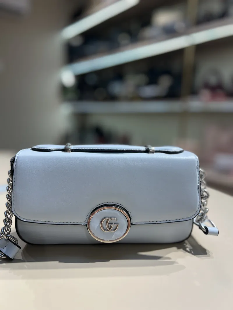 Gucci Cross Body Bag Baby Blue 