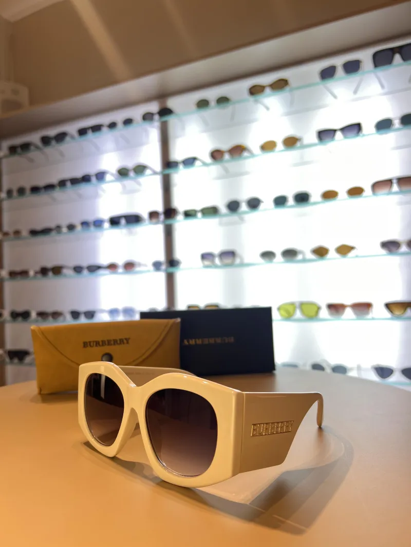 Burberry BE43 Cream Sunglasses