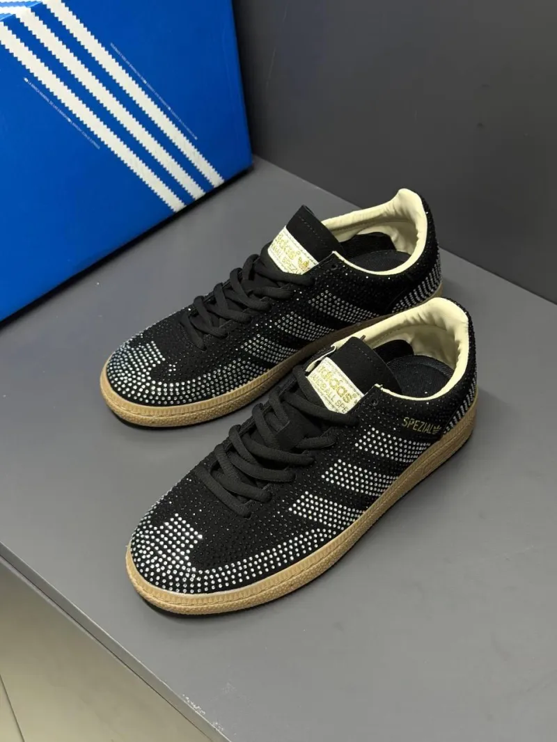 Adidas Samba OG Sparkle Beige Bottom Sneakers 