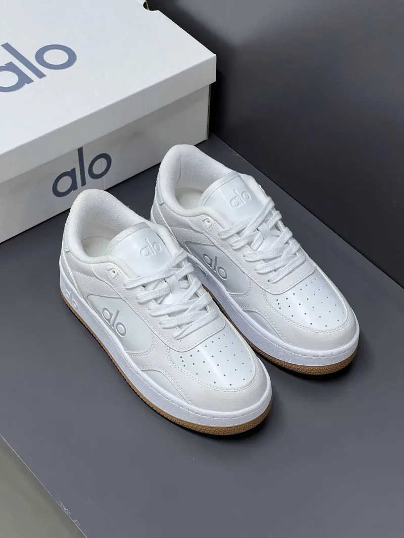 Alo Recovery Mode White Sneakers 