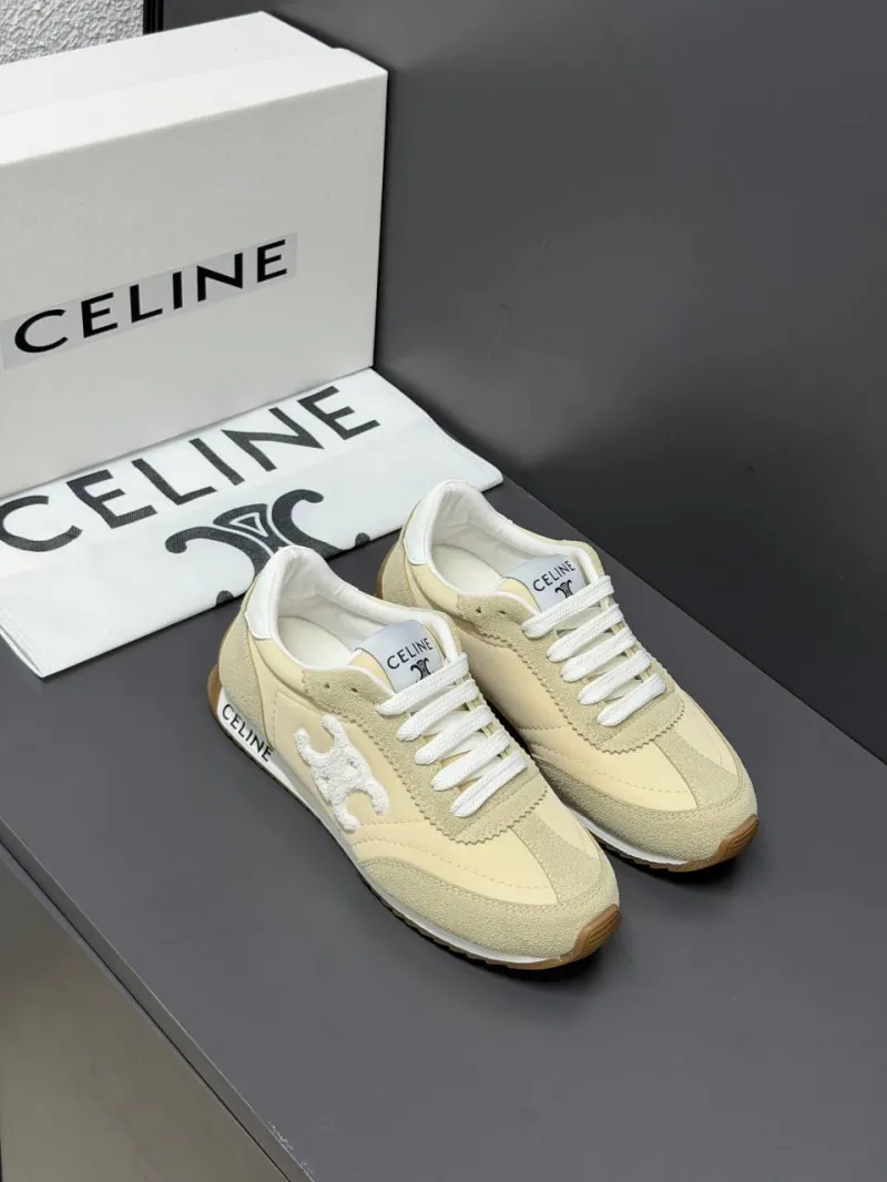 Celine Racer Beige Sneakers