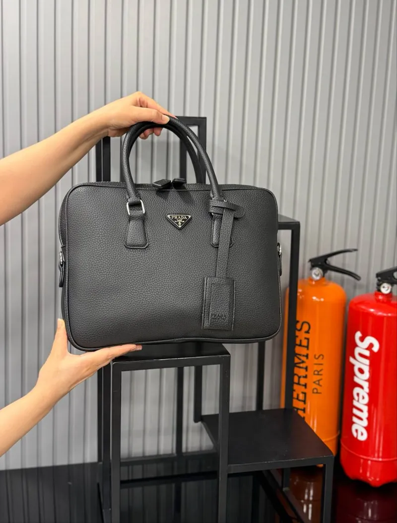 Prada Saffiano Laptop Bag  
