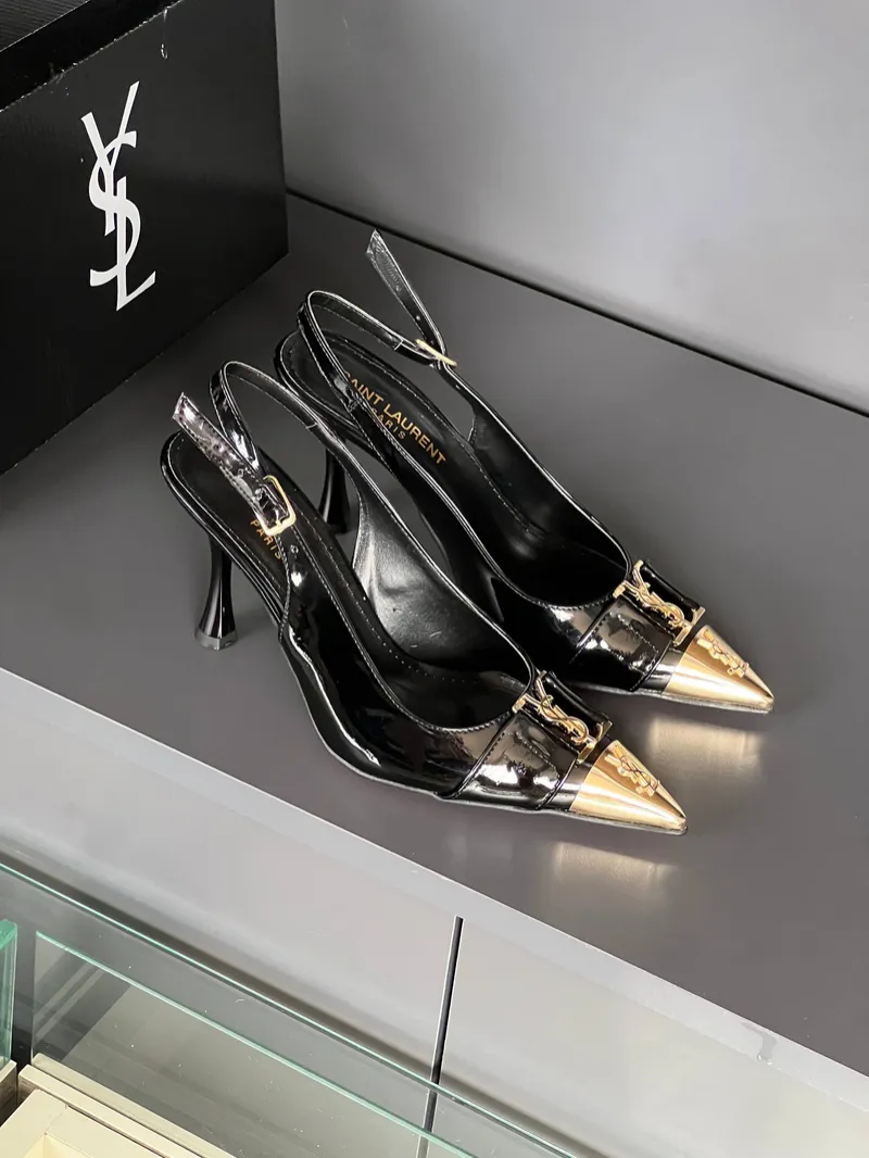 YSL Babylone Slingback Pumps