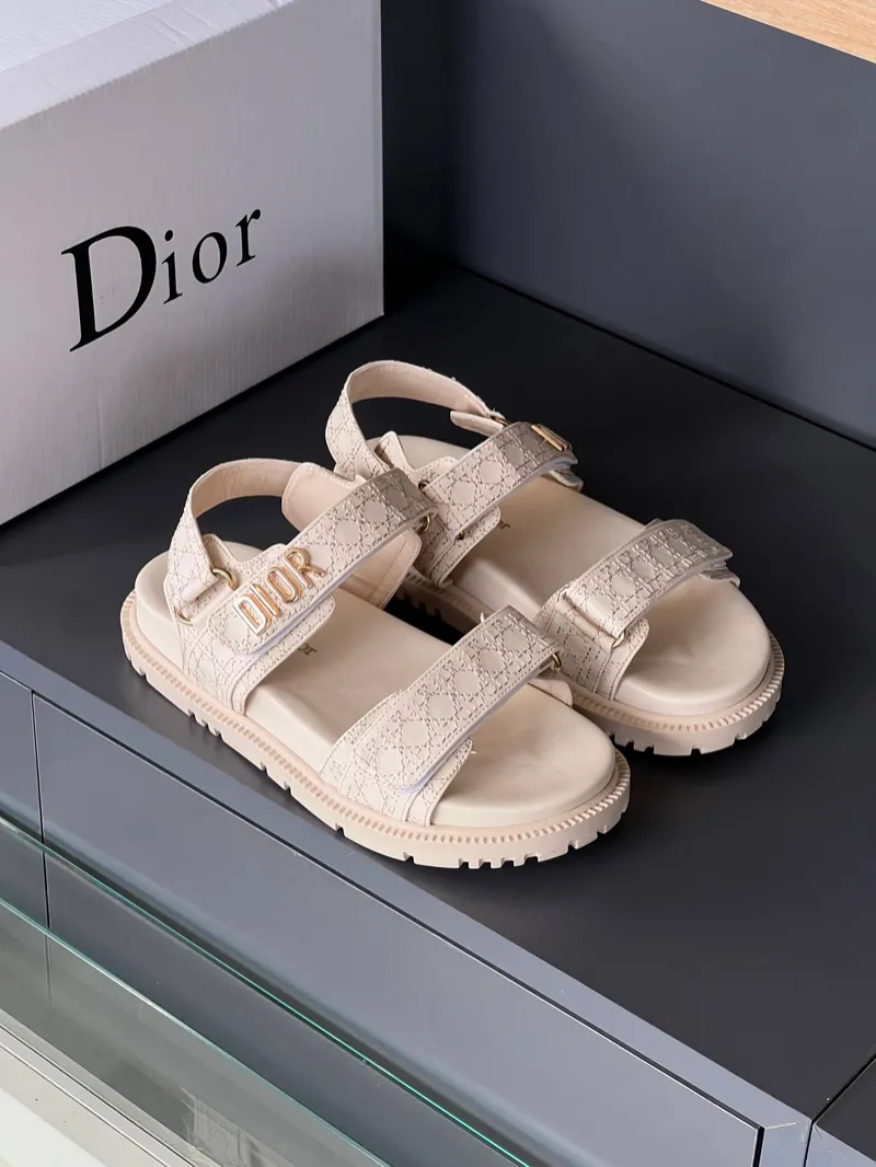 Dior Off White Sandals 