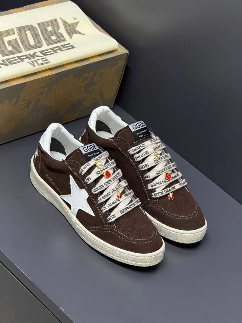 Golden Goose Brown Sneakers