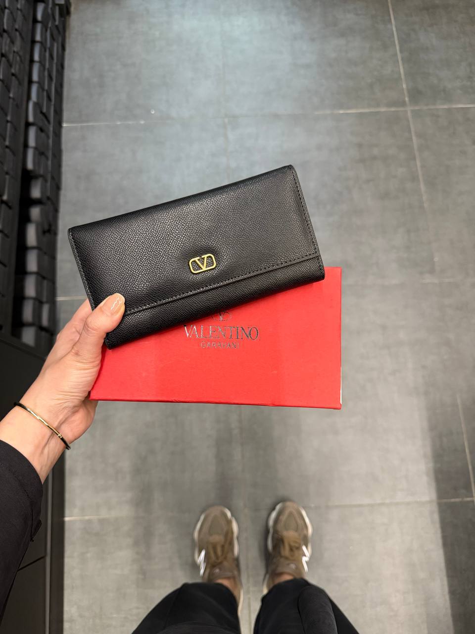 Valentino Garavani Black Wallet