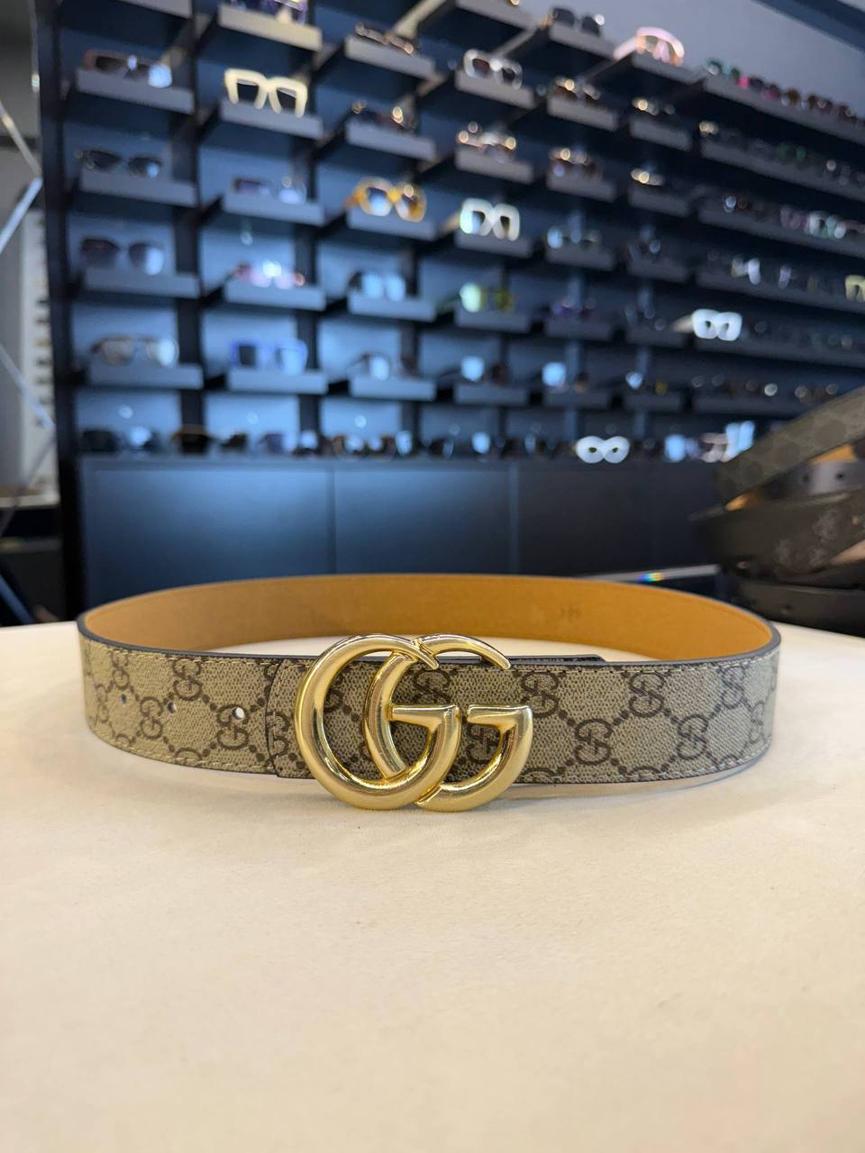 Gucci Monogram Belt 