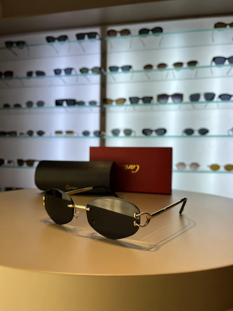 Cartier CT04S Gradient Black Lenses