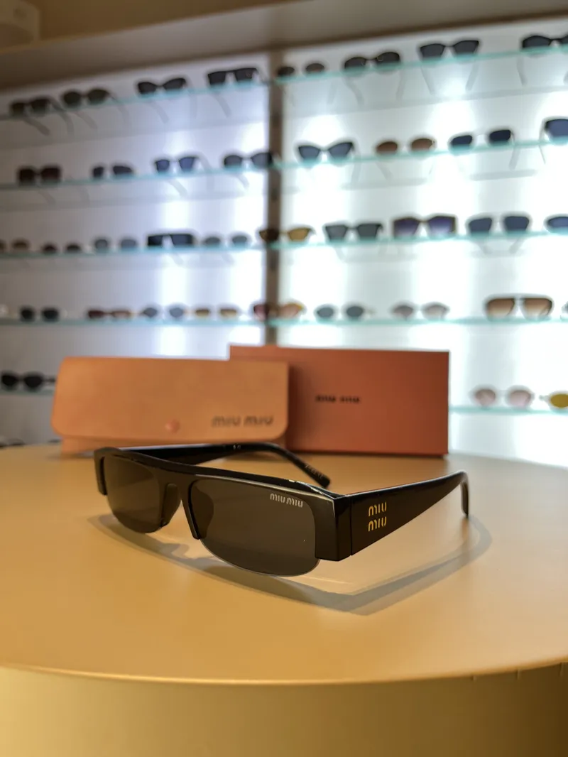 Miu Miu Vedette Black Lenses 