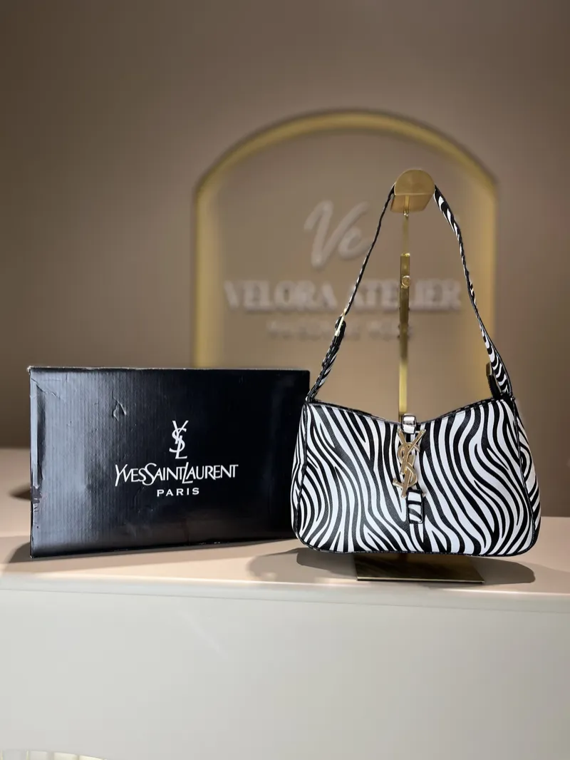YSL LE5 - Zebra Print shoulder Bag