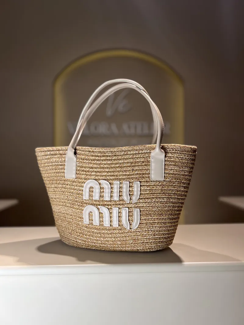 Miu Miu Raffia Bag 