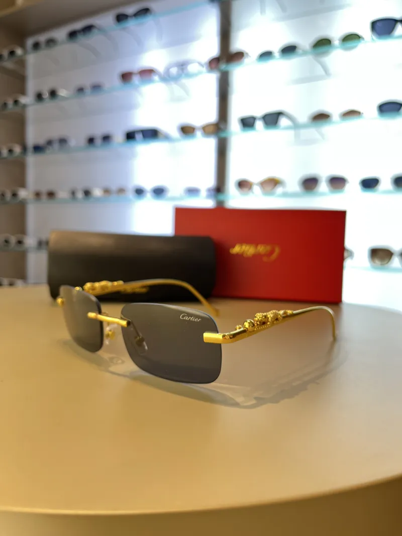 Cartier Jaguar Black Rimless
