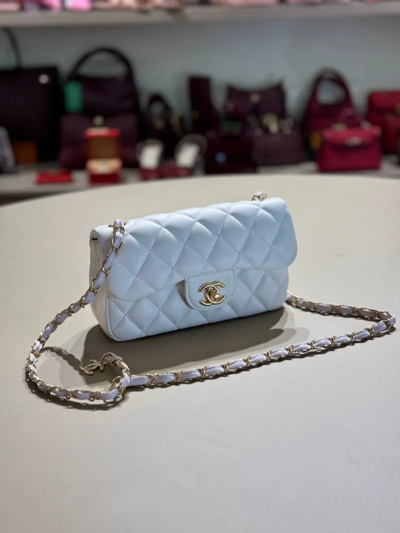 Chanel Classic 2.55 White