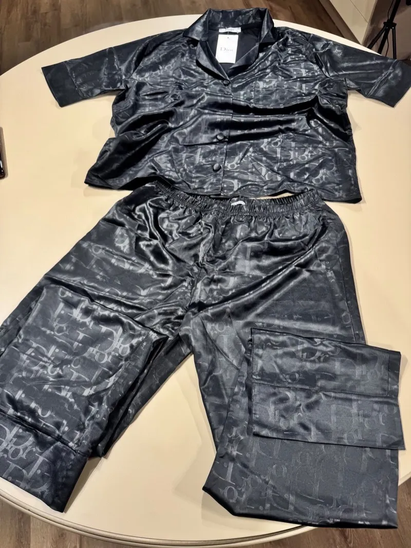 Dior - Pajama (Top and Pants Set) black
