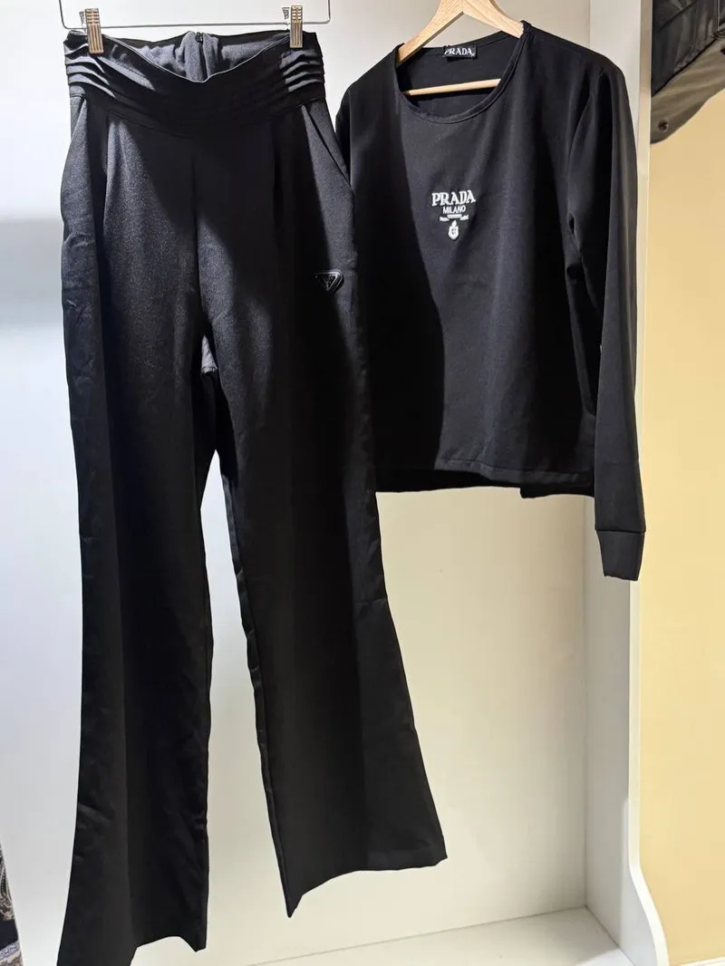 Prada Two-Piece Cotton set - Black