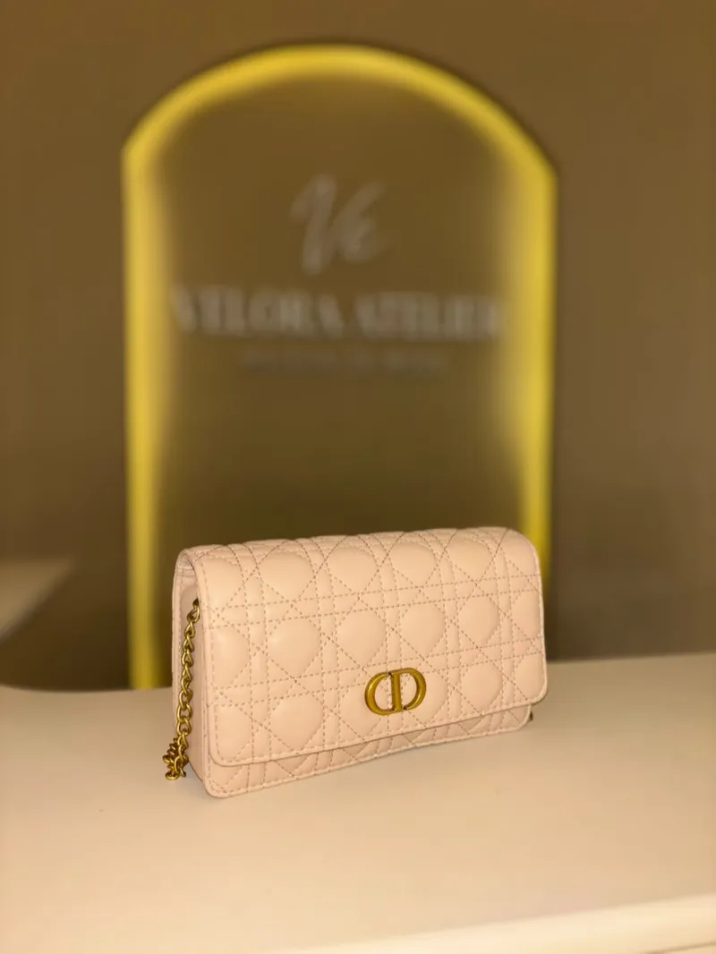 Dior Caro Pouch - Beige