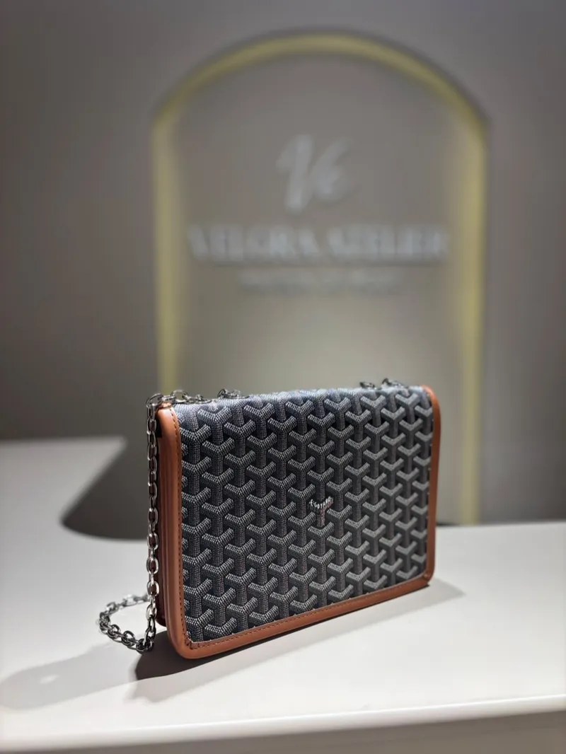 Goyard Saint Louis - Flap Bag (Brown/Tan)