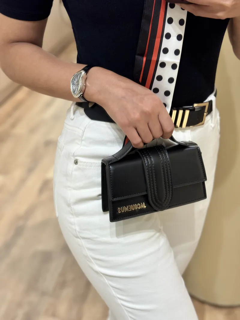 Jacquemus - Bambino Matt Black mini
