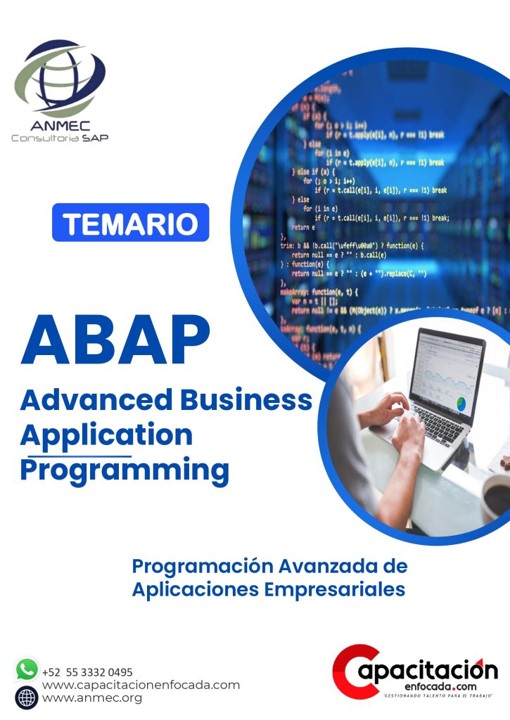 ABAP -Programación Avanzada de Aplicaciones Empresariales