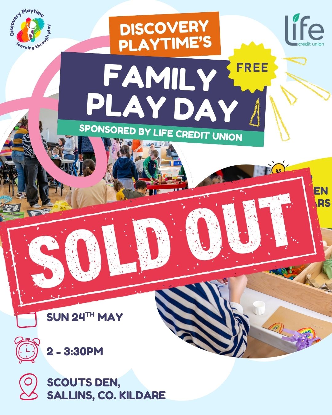 Family Play Day - 24th May (Free Event)