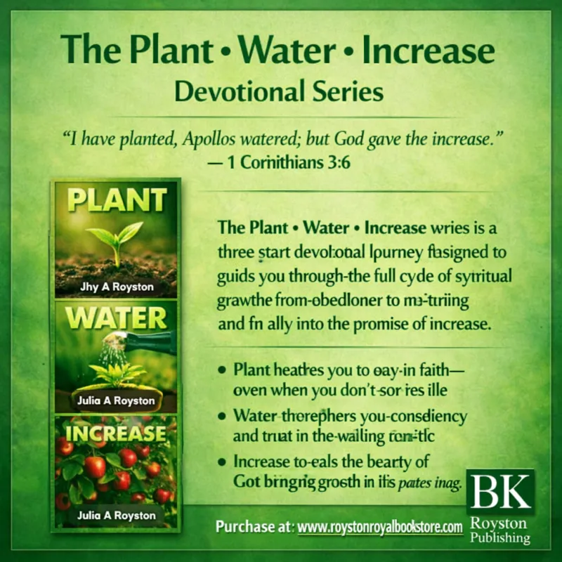 3-Book Series, Plant, Water and Increase