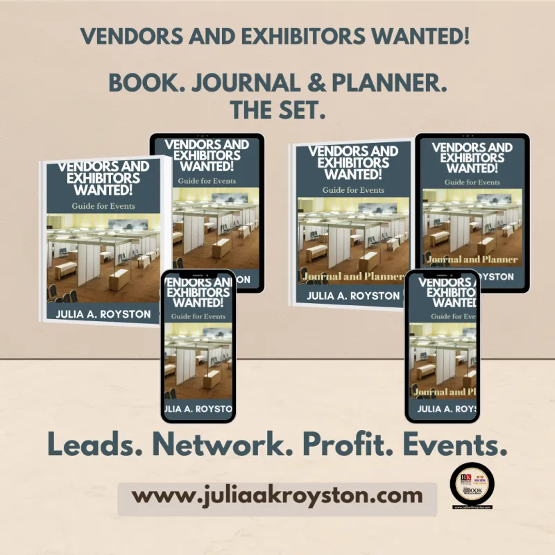 2-Book Set Vendors and Exhibitors Wanted