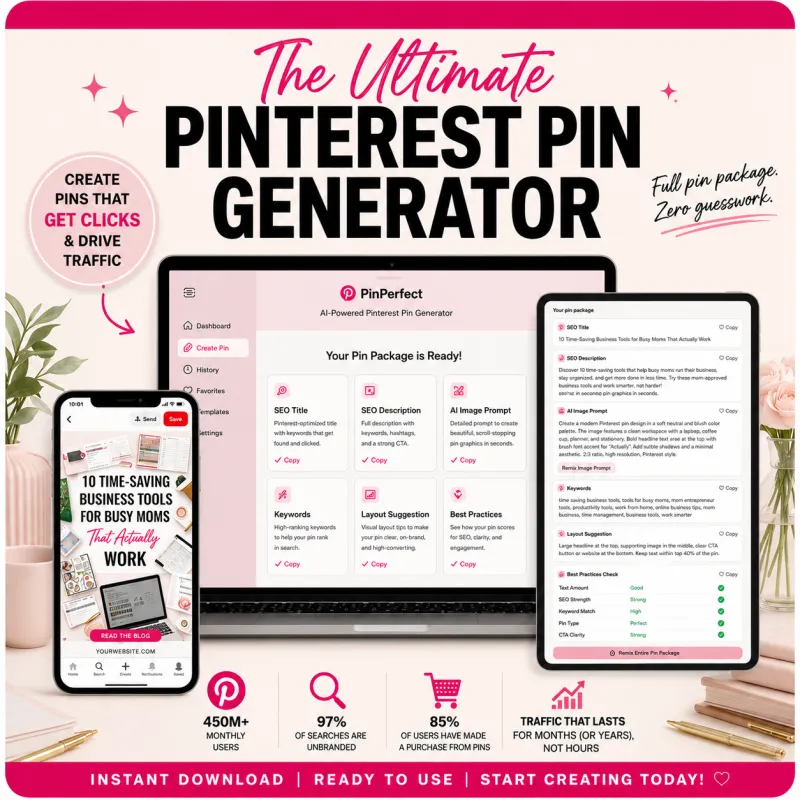 5-Minute Pinterest Pin Generator 