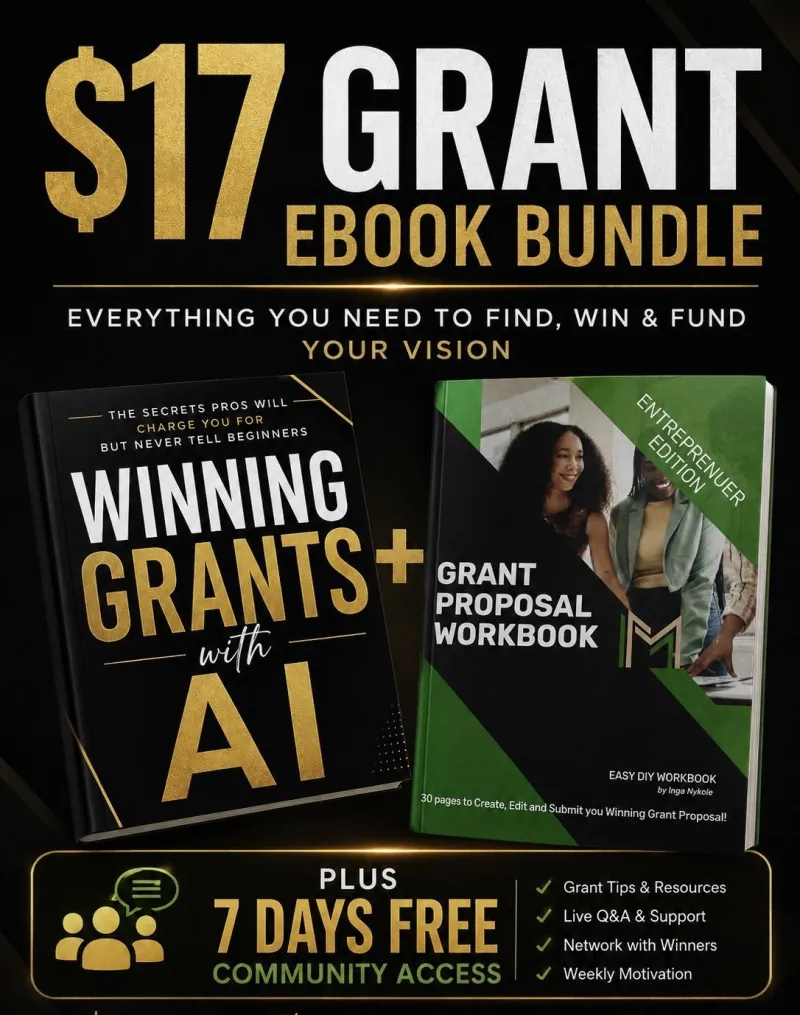 Winning Grants With AI Bundle