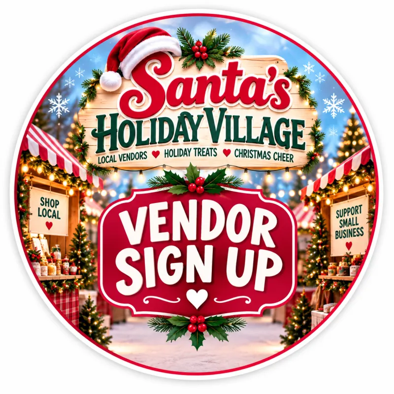 Vendor Booth — Santa's Holiday Village