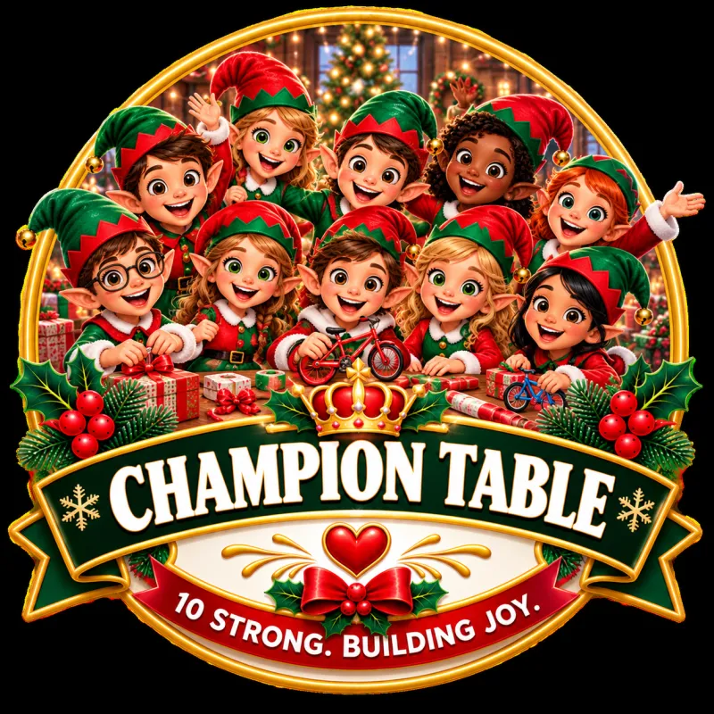 Santa's Champion Tables (10 Person)