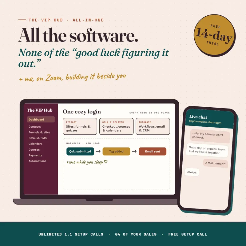 The VIP Hub | All In One Marketing Software