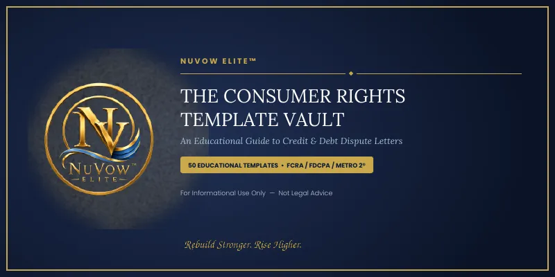 THE CONSUMER RIGHTS TEMPLATE VAULT