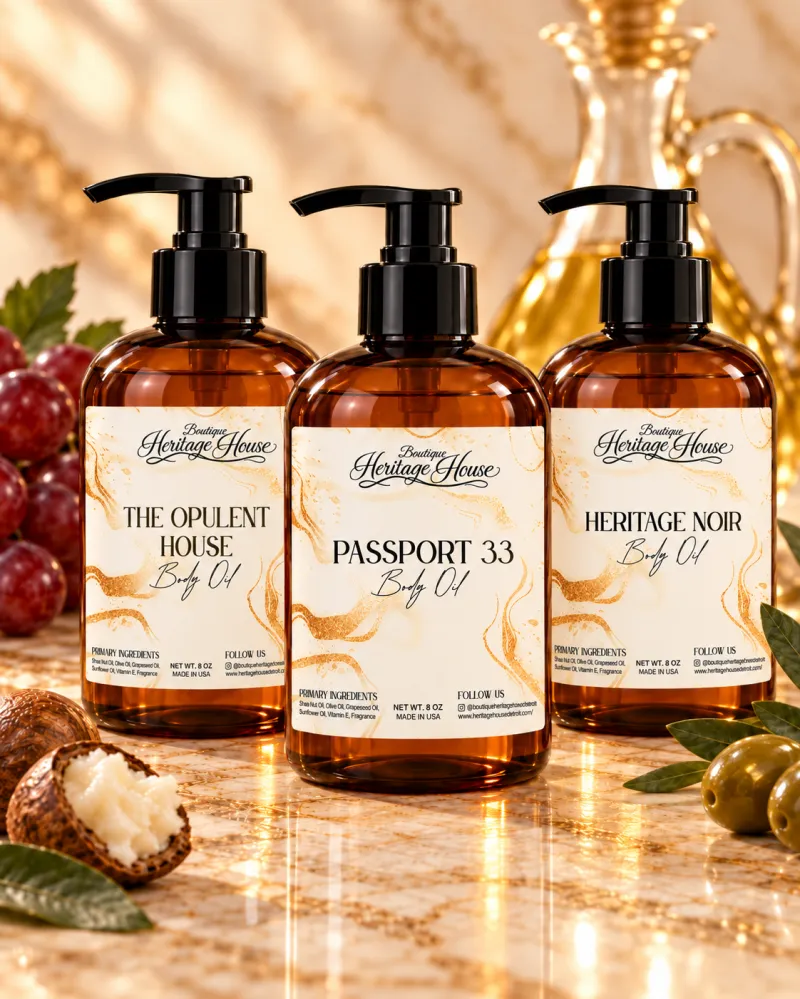 Golden Elixir Botanical Body Oil (Signature Label)