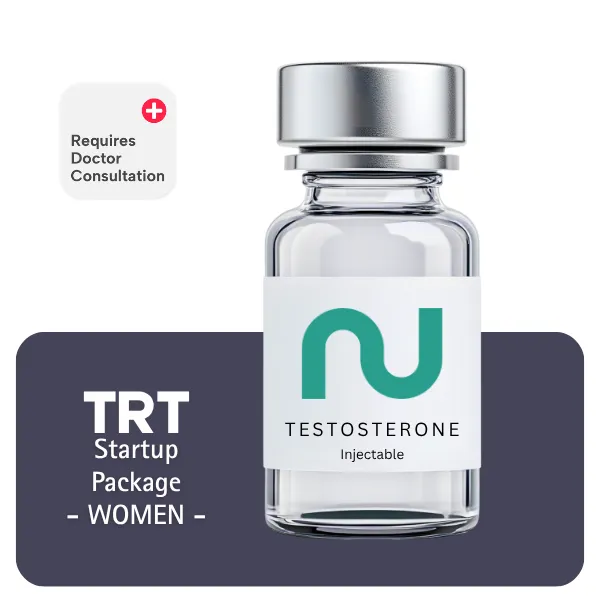 TRT Women's Startup Package (Consult, Labs, Cypionate 200mg/mL 10mL)