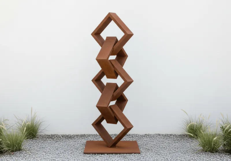 Stacking Squares Sculpture