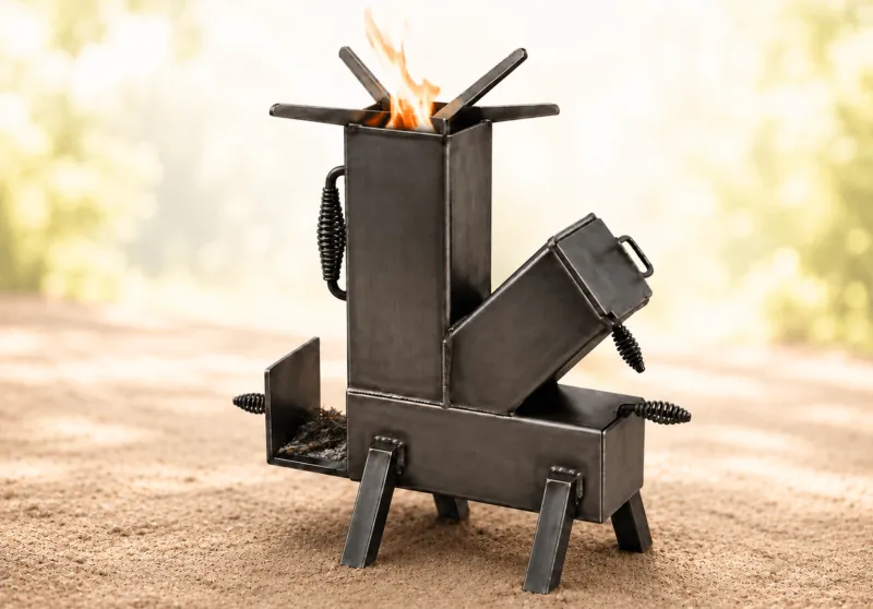 6" Rocket Stove