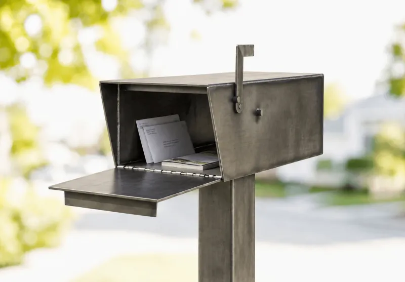 Industrial Steel Mailbox