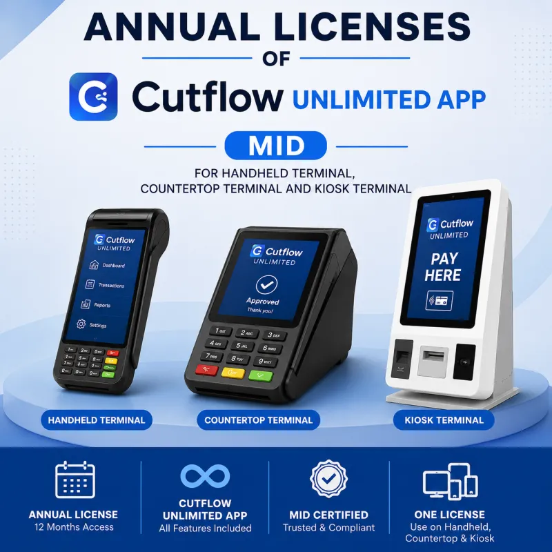 Annual Licenses of Cutflow Unlimited App