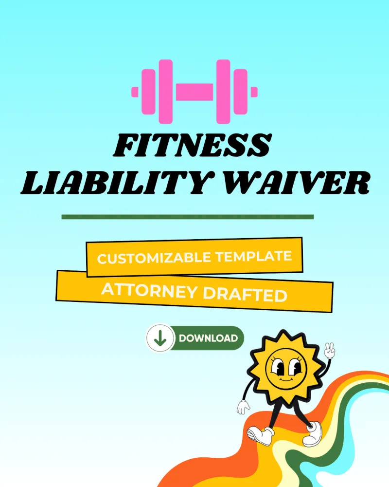 Fitness Liability Waiver
