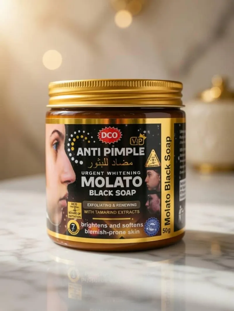 ANTI PIMPLE MOLATO BLACK SOAP