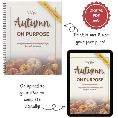 Autumn, On Purpose Workbook