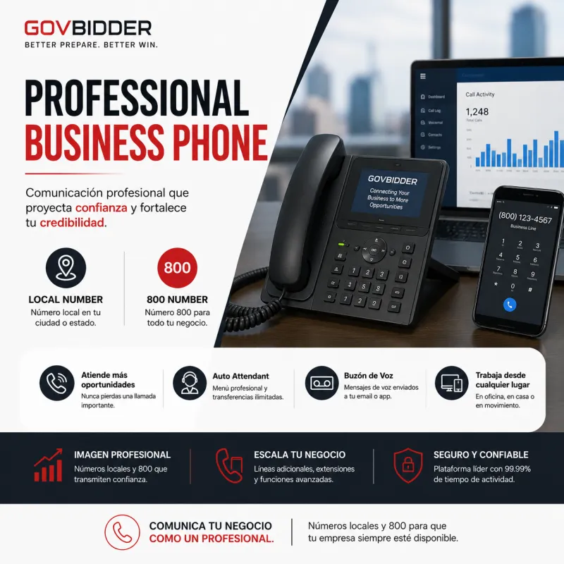 PROFESSIONAL BUSINESS PHONE | Toll-Free