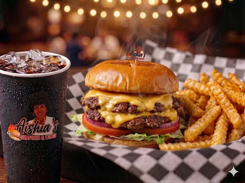 The Aishia Double Burger 
