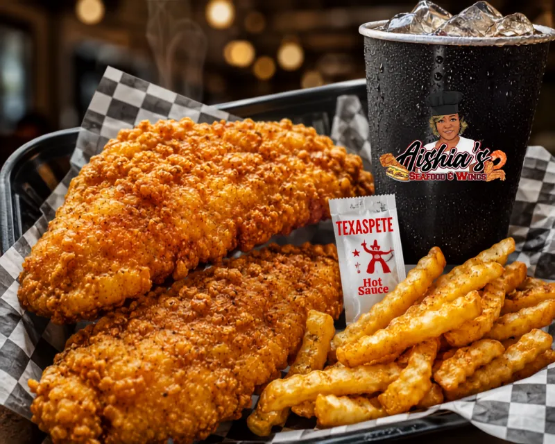 2 Piece Crispy Tilapia Platter