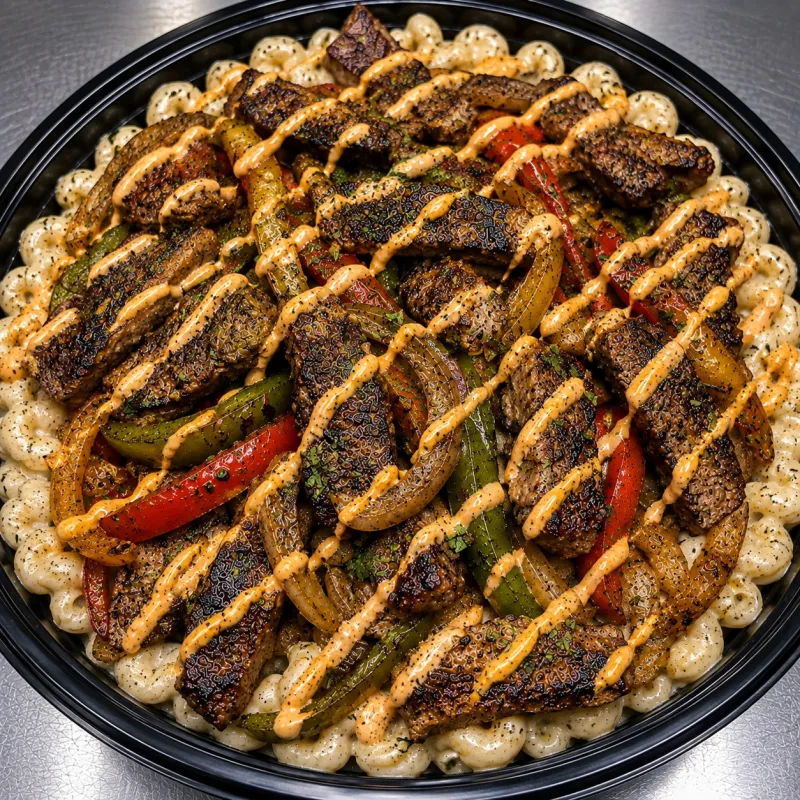 Small Steak Lunch Alfredo Mac Bowl